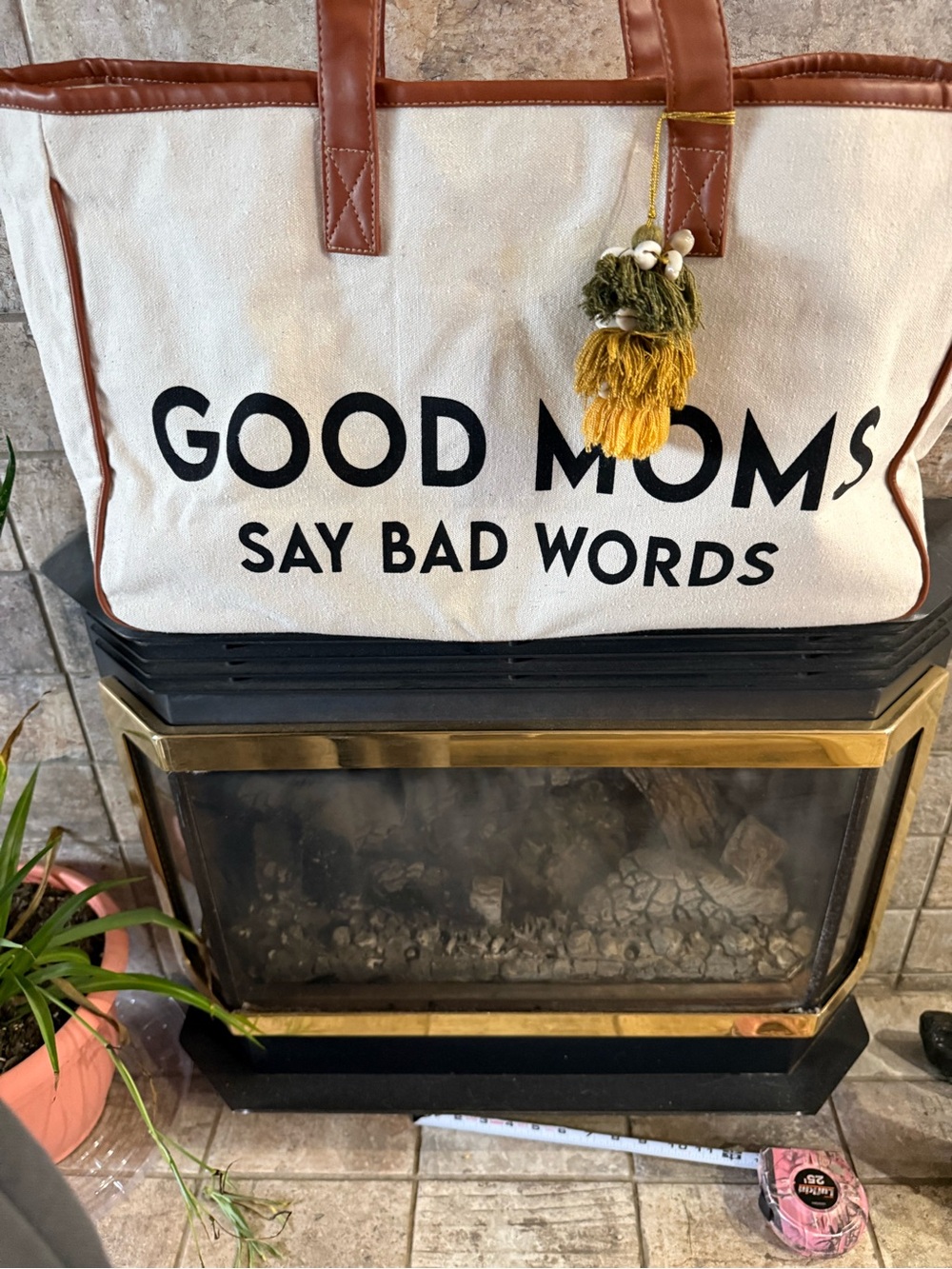 Canvas Tote Bag - Good Moms Say Bad Words - Sold by Freida Rothman